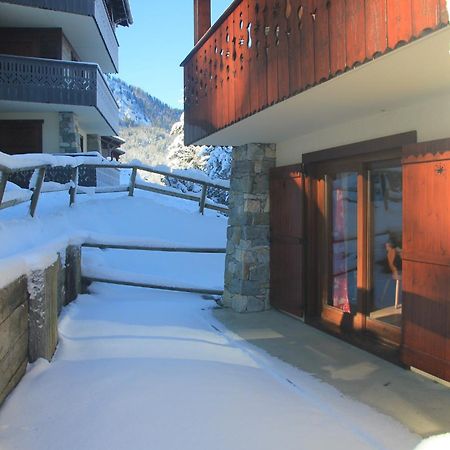 Appartement Chaleureux Les Houches 29 M² Piscine Partagee Екстер'єр фото