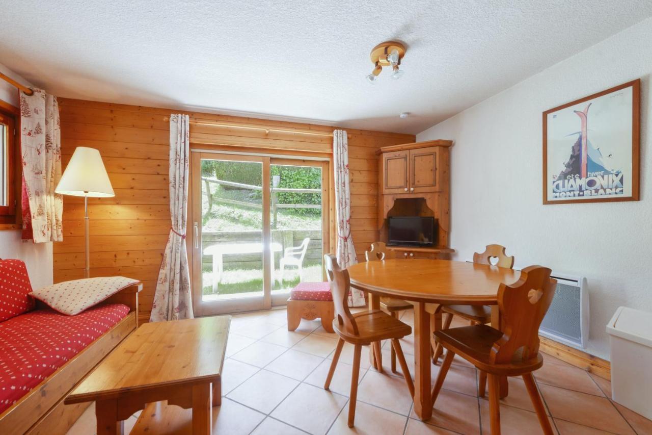 Appartement Chaleureux Les Houches 29 M² Piscine Partagee Екстер'єр фото