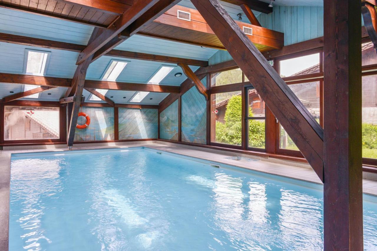 Appartement Chaleureux Les Houches 29 M² Piscine Partagee Екстер'єр фото