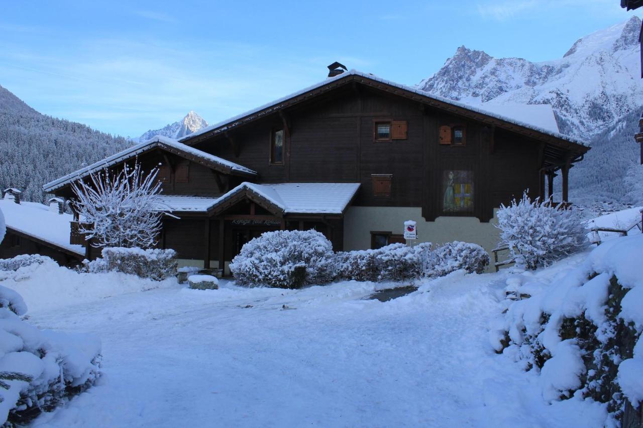 Appartement Chaleureux Les Houches 29 M² Piscine Partagee Екстер'єр фото