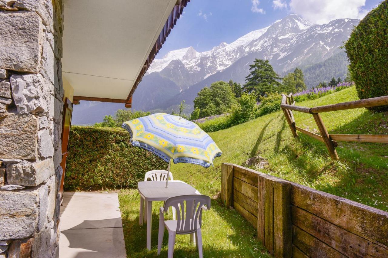 Appartement Chaleureux Les Houches 29 M² Piscine Partagee Екстер'єр фото
