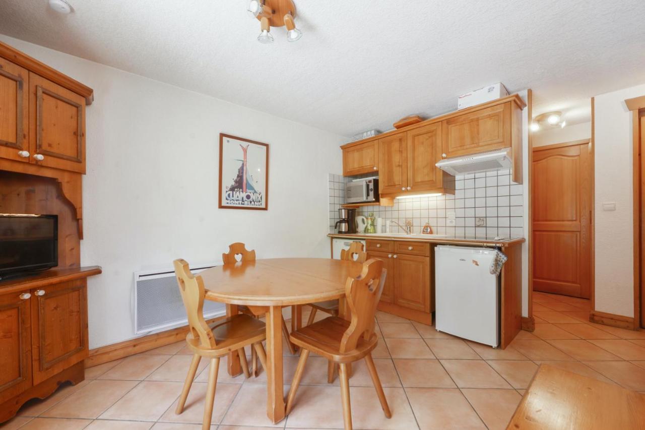 Appartement Chaleureux Les Houches 29 M² Piscine Partagee Екстер'єр фото