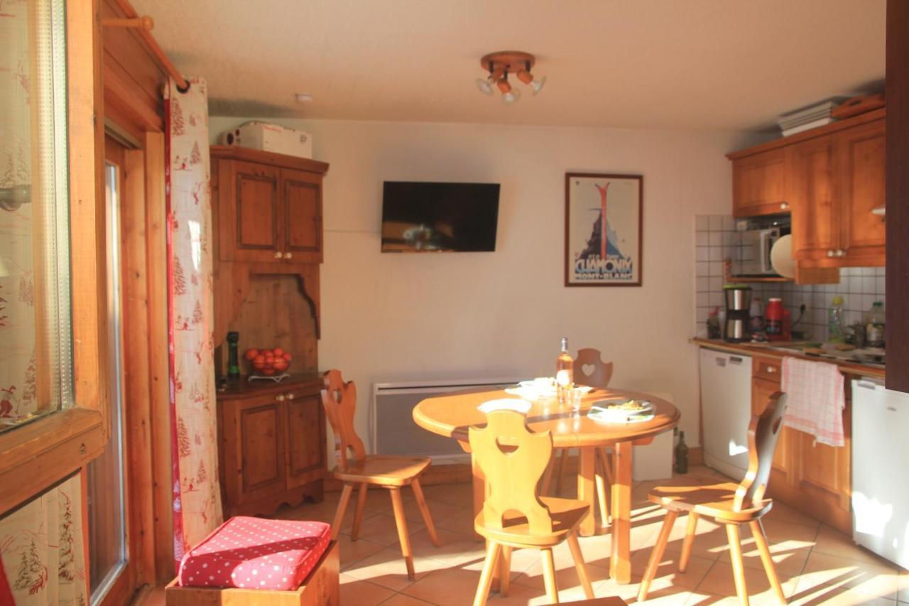 Appartement Chaleureux Les Houches 29 M² Piscine Partagee Екстер'єр фото
