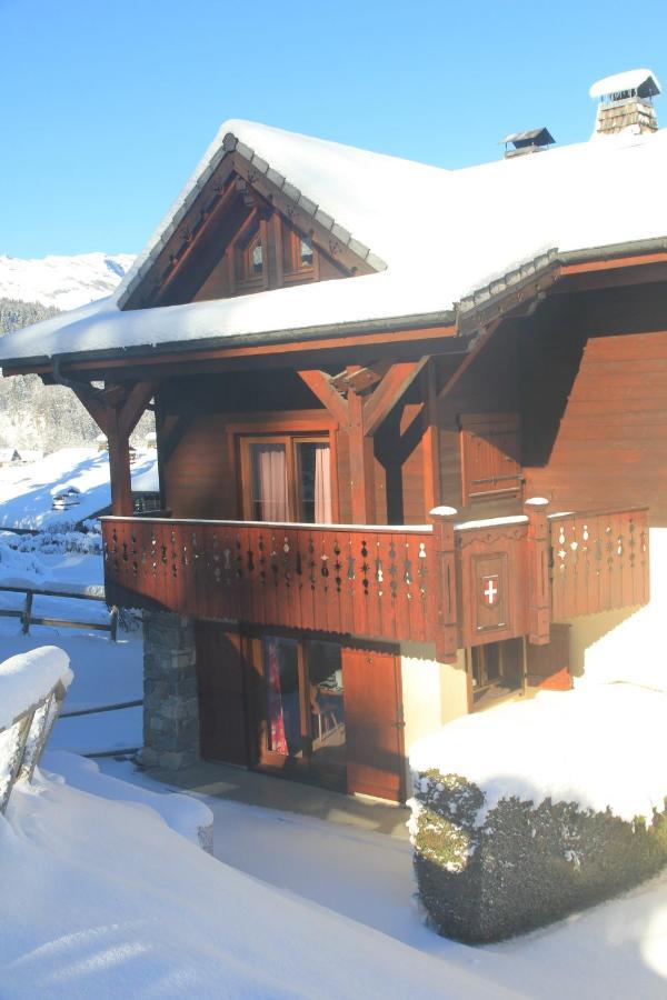 Appartement Chaleureux Les Houches 29 M² Piscine Partagee Екстер'єр фото